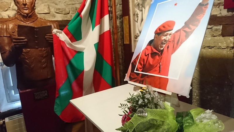 Homenaje a Hugo Chávez en Euskal Herria [+VÍDEO]