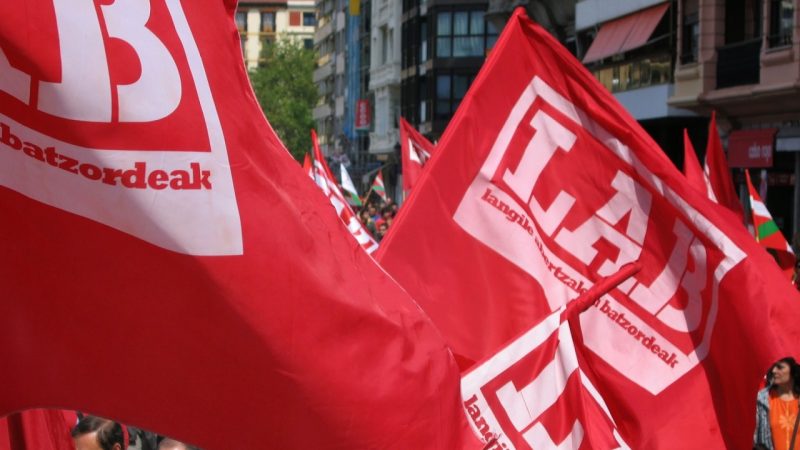 El sindicato vasco LAB muestra su respaldo a la Revolución Bolivariana