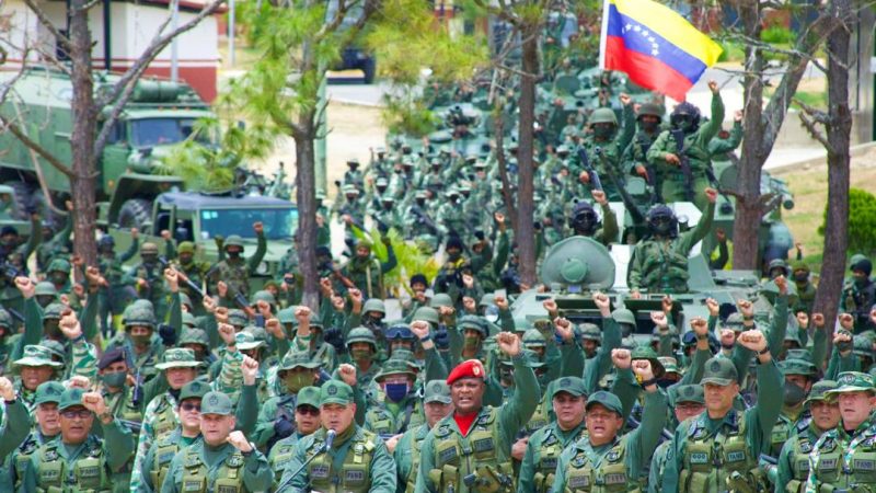 La Fuerza Armada Nacional Bolivariana se declara en rebeldía contra el imperialismo