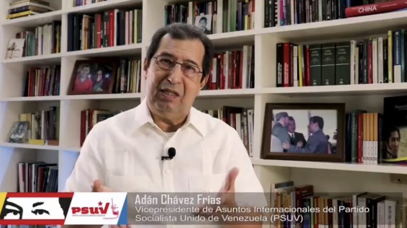 Carta de Adán Chávez a los Pueblos del Mundo