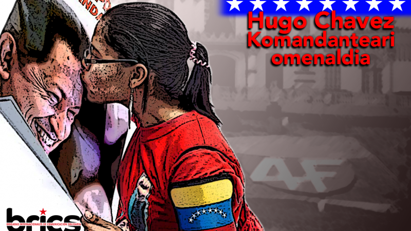 [VÍDEO] Homenaje virtual a Hugo Chávez de la solidaridad vasca con Venezuela