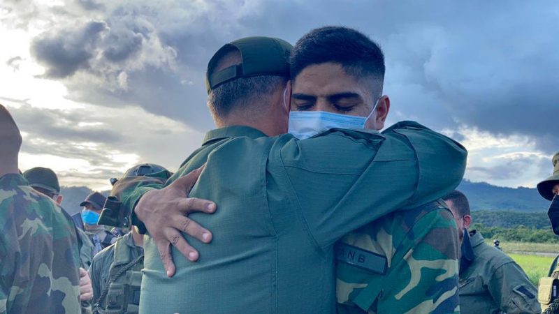 FANB rescata a los militares venezolanos secuestrados por grupos irregulares colombianos
