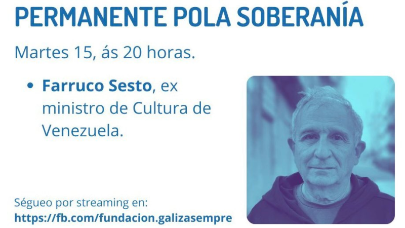 «Venezuela en lucha permanente por la soberanía» en diálogo con Farruco Sesto