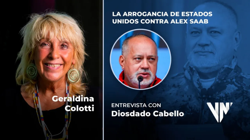 Entrevista de Geraldina Colotti a Diosdado Cabello