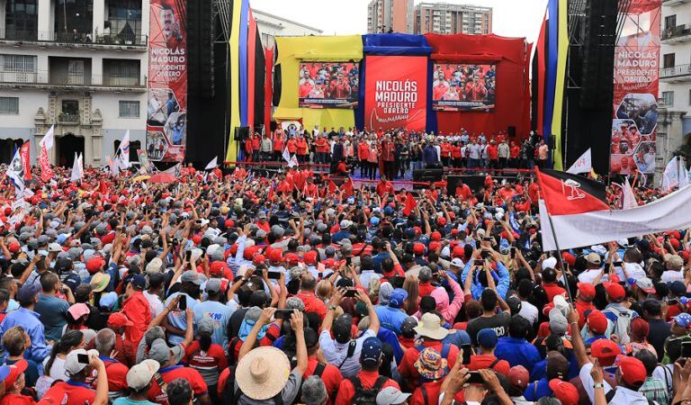 La Clase Obrera de Venezuela conmemoró en la calle el 1º de Mayo